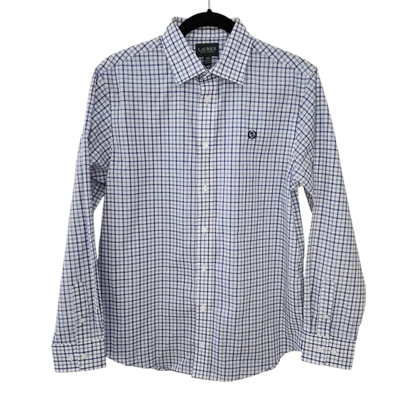 LAUREN Ralph Lauren Boys Checkered Shirt size 20 - Picture 1 of 15